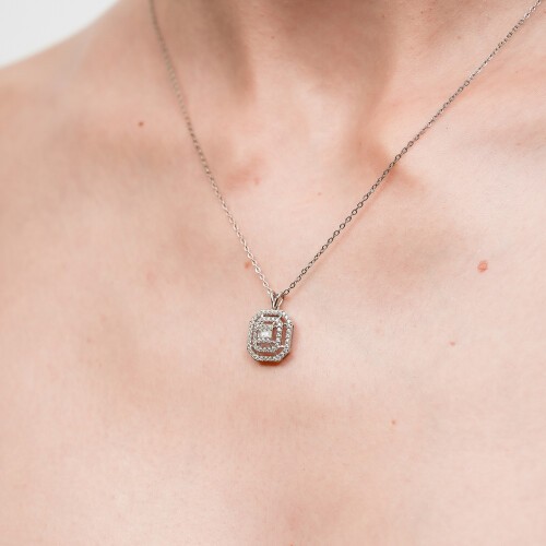 Pırlanta Kolye Ucu-2