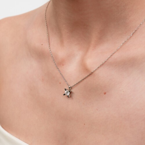 Pırlanta Kolye Ucu-2