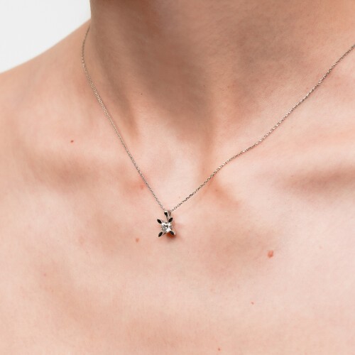 Pırlanta Kolye Ucu-2