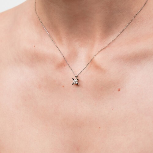 Pırlanta Kolye Ucu-2