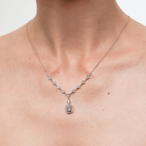 Pırlanta Kolye Ucu-2