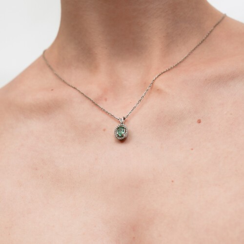 Pırlanta Kolye Ucu-2